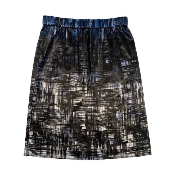 Chico's, Pencil Skirt, Black checkered pattern, lined, women's 0 XS - Picture 1 of 10